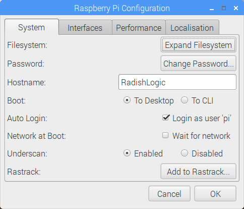 Changing the hostname of the Raspberry Pi