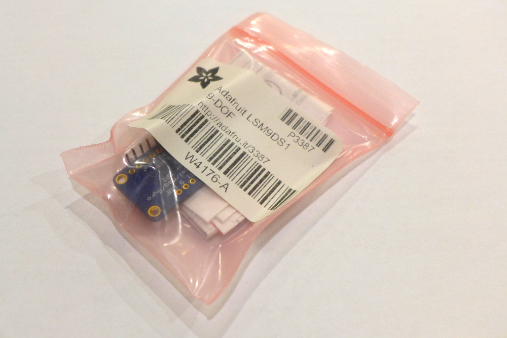 LSM9DS1 Adafruit Breakout Board still inside the package